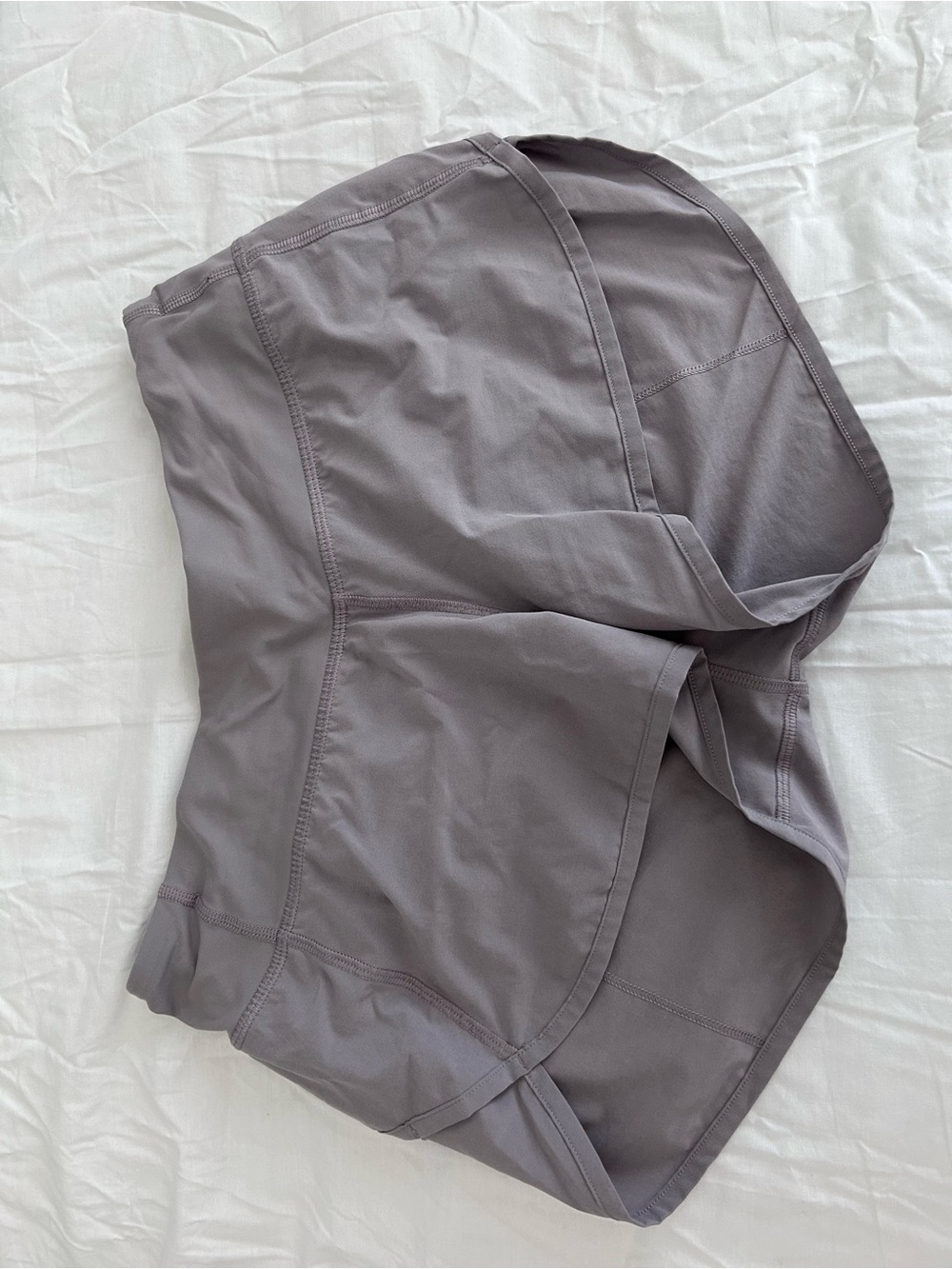 Lululemon Speed Up Grey Shorts